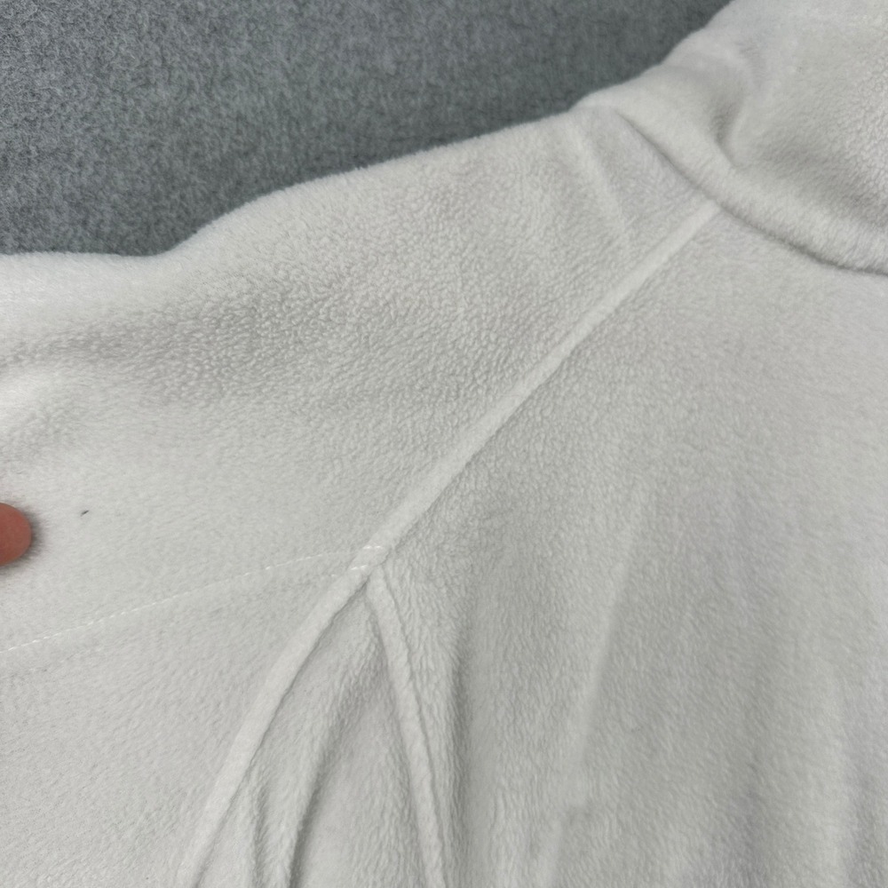 Columbia Fleece Jacket Womens L White Benton Springs Full Zip WL6439 Outdoor‎ - Picture 6 of 10